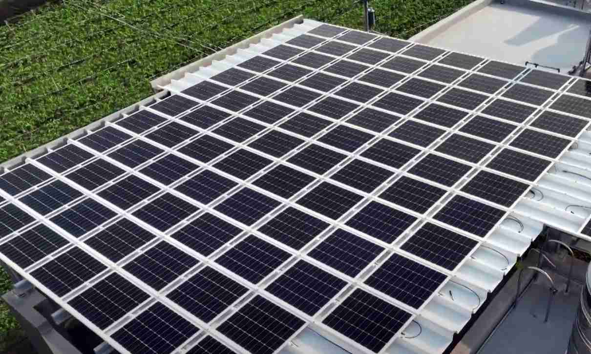 28国际SunSteel光电浪板升级双玻结构，，以提升机械负载强度及气候耐候度，，，可广泛运用于多元场域